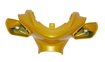 stuurplaat Rossi geel metall. Aerox